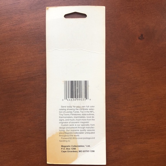 Tiny Toon Adventures Plucky Duck Fridge Magnet - 1992-93 - Picture 6 of 6